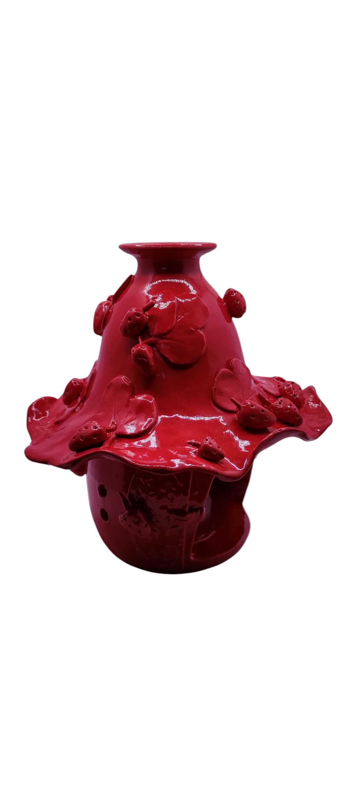 Maisonnette Photophore Fraises : Éclairez votre intérieur avec style