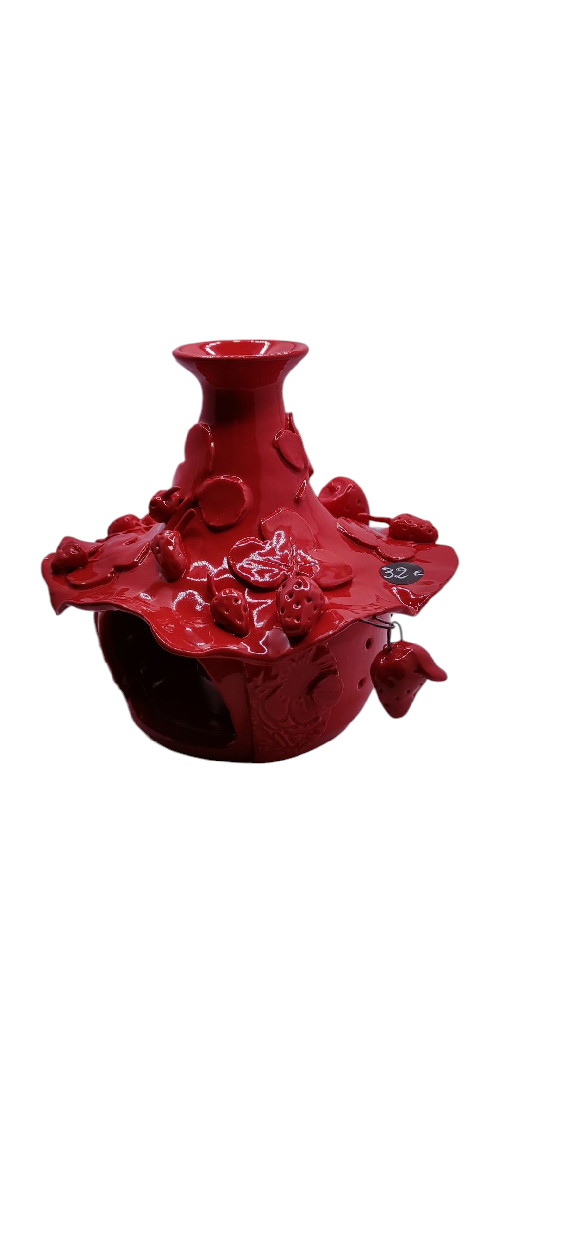 Maisonnette Photophore Fraises